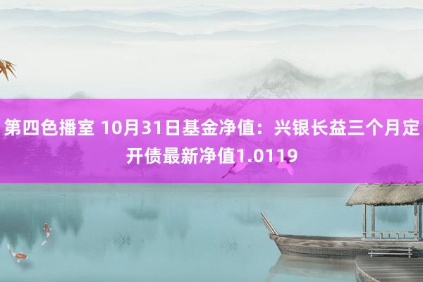 第四色播室 10月31日基金净值：兴银长益三个月定开债最新净值1.0119