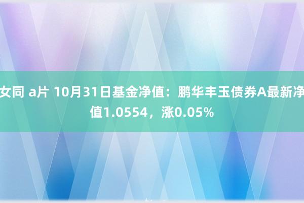 女同 a片 10月31日基金净值：鹏华丰玉债券A最新净值1.0554，涨0.05%