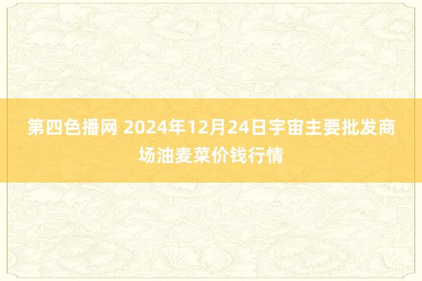 第四色播网 2024年12月24日宇宙主要批发商场油麦菜价钱行情